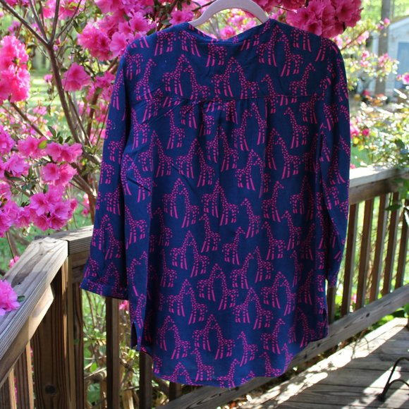 escapada tunic top / medium /Pull Over/ V neck - Picture 6 of 10